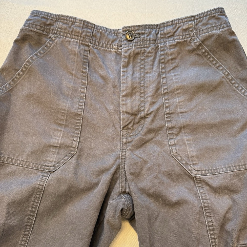 Abercrombie & Fitch Pants Women's 27/5R Cotton Cargo High‎ Rise Utility Black
